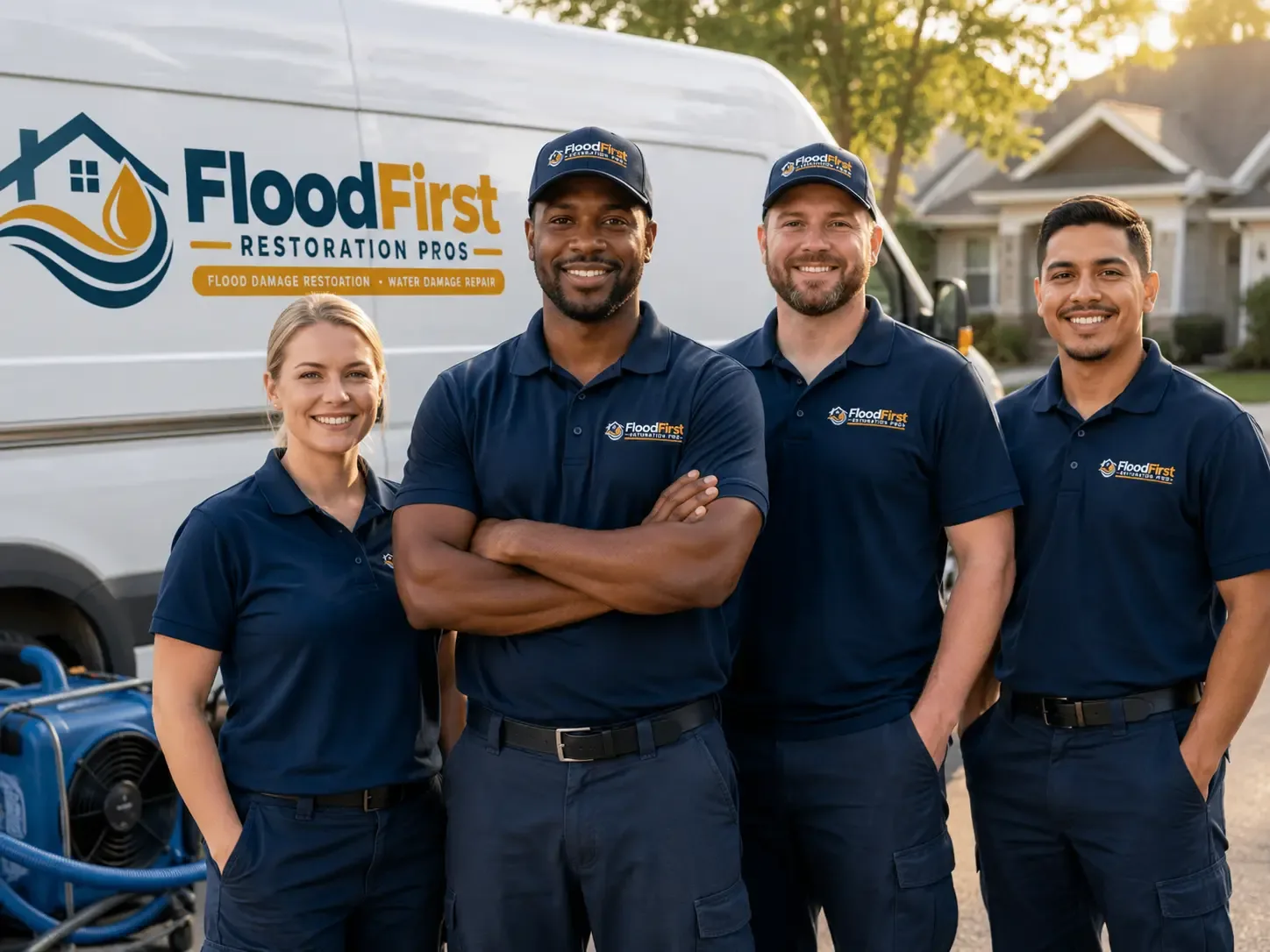 Flood Damage Restoration company in Leonidas, MI