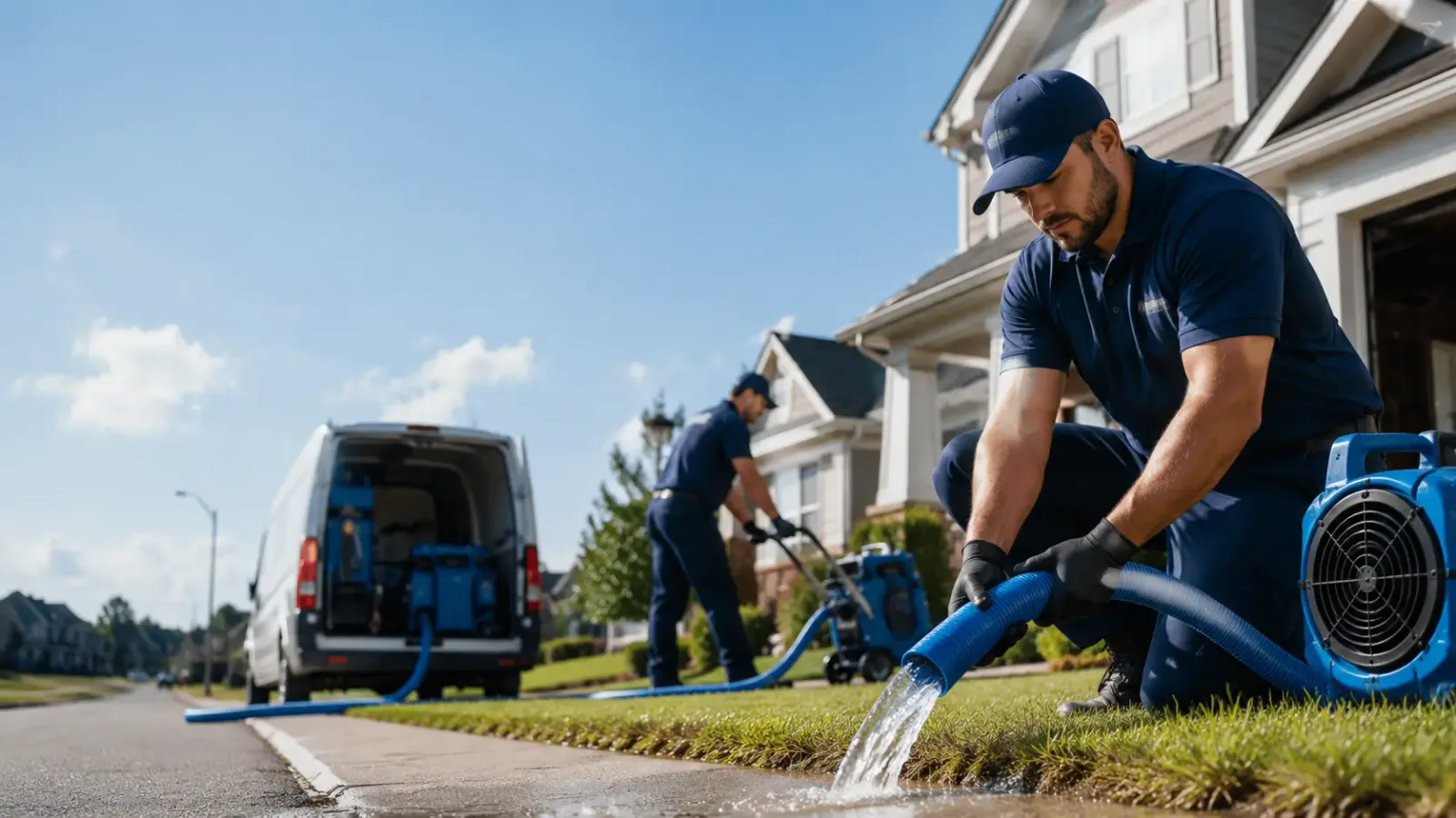 Flood Damage Restoration in Leonidas, MI